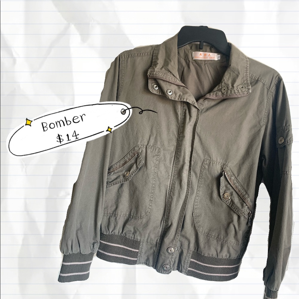Faded Green Navy Light Bomber